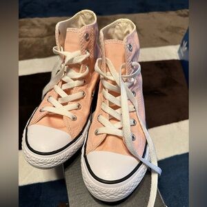 High top converse - pink